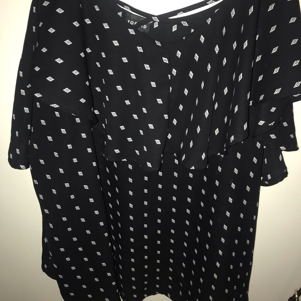 Torrid Cold Shoulder blouse